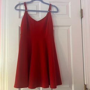 Lulus Red Skater Dress